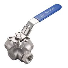 Ball Valve 3 Way | WOG | Stainless Steel