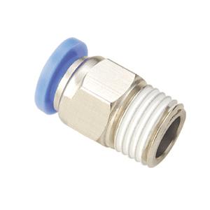 Pneumatic METAL STRAIGHT CONNECTOR MALE